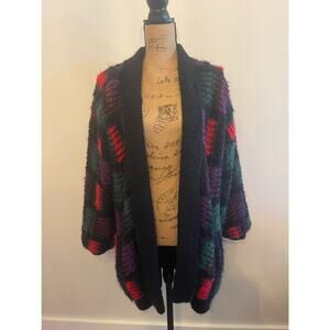 Vintage Carducci Cardigan Multicolor Size Small